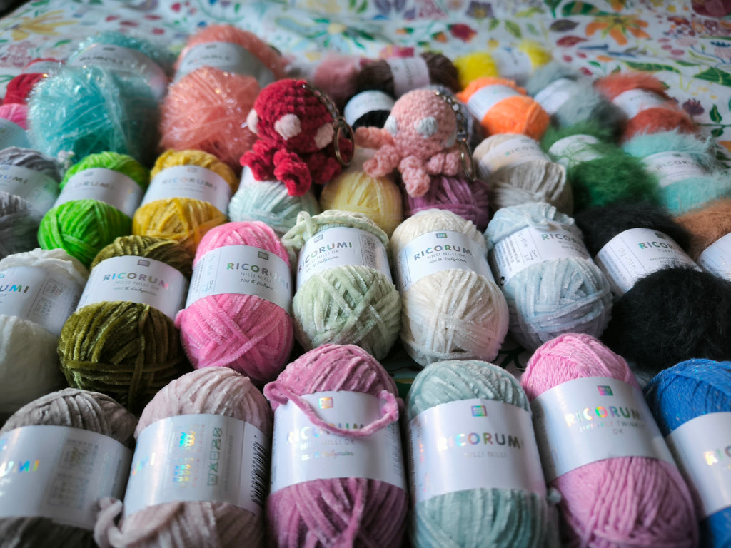 Porte clé poulpe aliens Accessoire crochet fait original